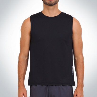 Men&#039;s TL Sleeveless Black 2.0 เสื้อกีฬา ผู้ชาย Training Lab